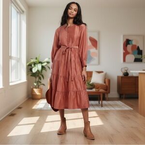 Anthropologie x Mare Mare: Agosta Tiered Maxi Dress